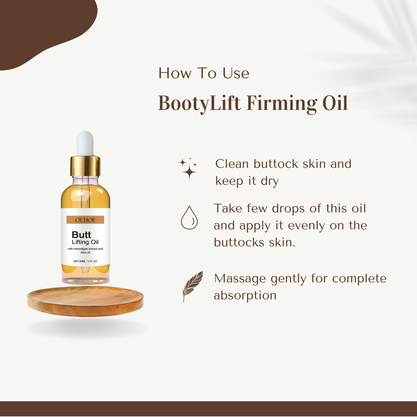 BootyLift Firming Oil