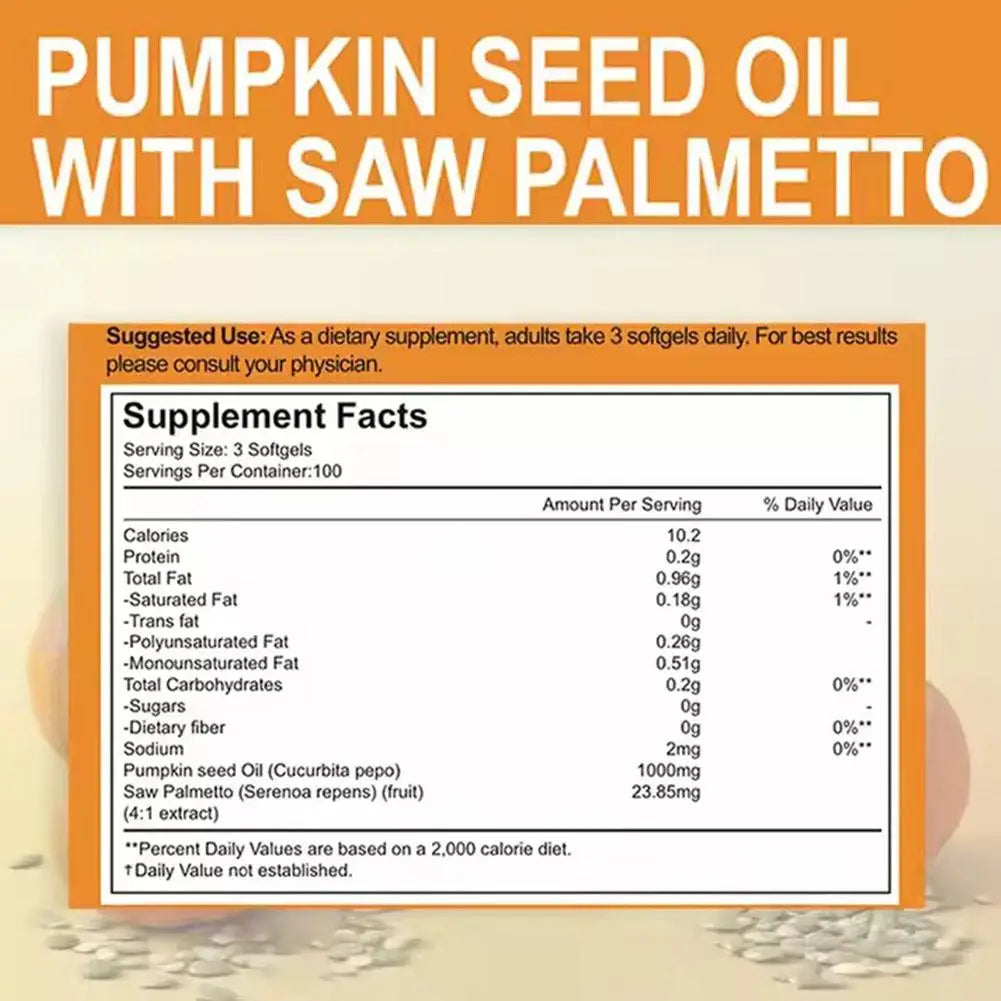 Nourishing Pumpkin Seed Oil Capsules