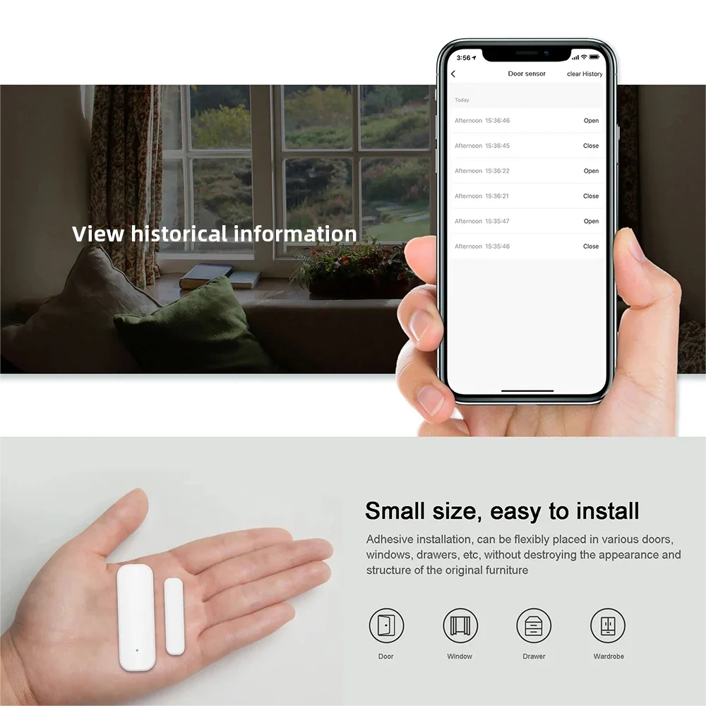 Smart Door Sensor for Security