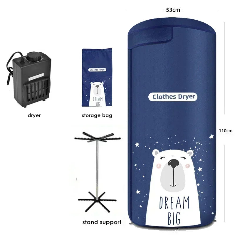 Portable Warm Air Clothes Dryer