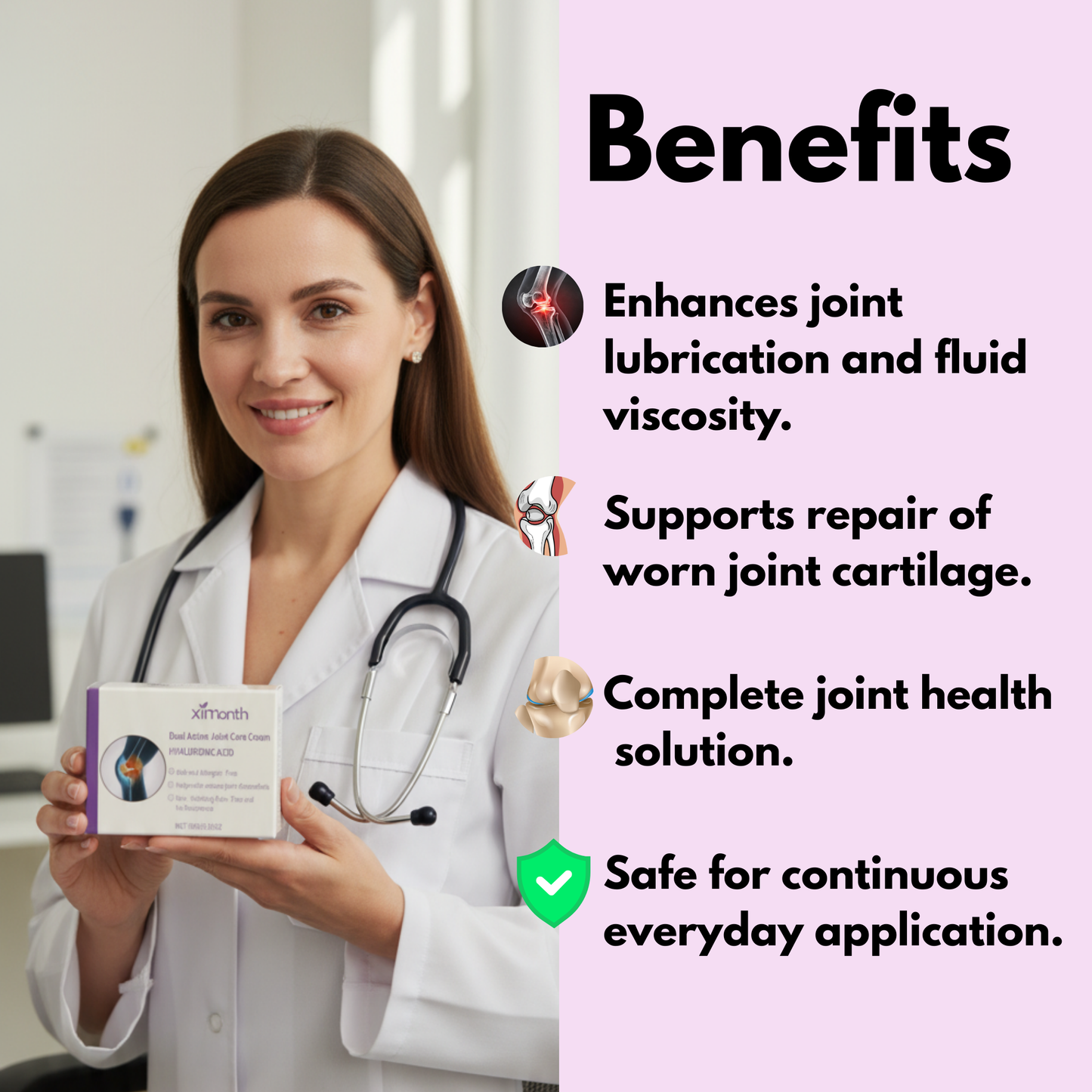 Soothing pain relief gel