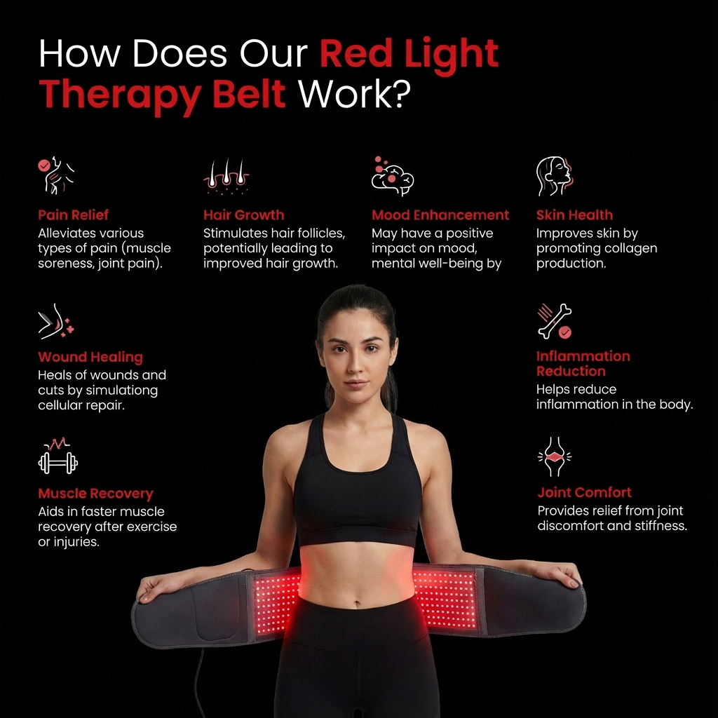 Red Light Recovery Belt Pro