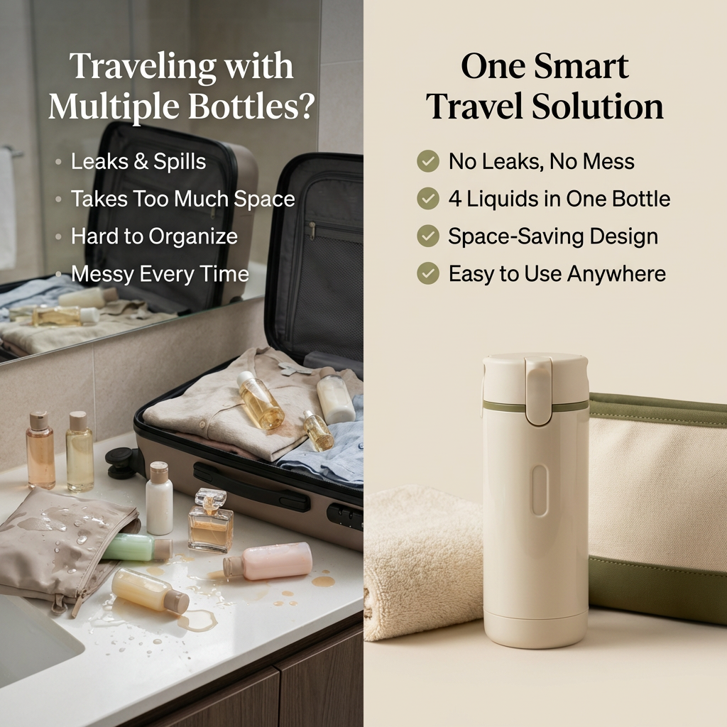 4-IN-1 TRAVEL DISPENSER